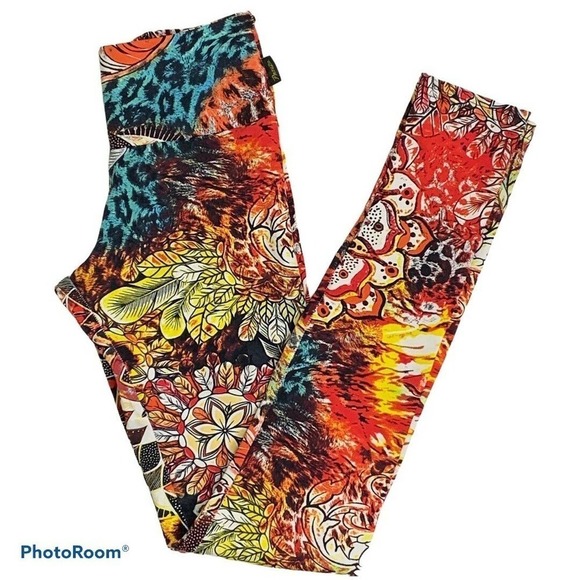 Proeza Women's size S Floral Leggings - Picture 1 of 10